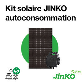 Kit solaire autoconsommation avec micro onduleurs - panneaux  Jinko TOPCon