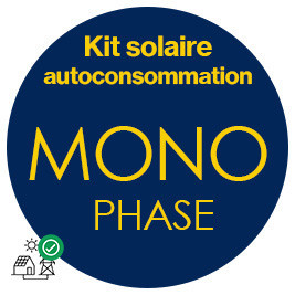 Kit solaire autoconsommation monophasé
