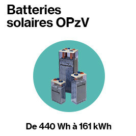 Batterie solaire OPZV