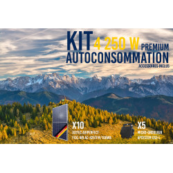 Kit solaire autoconsommation PREMIUM 4250Wc Avel Heol