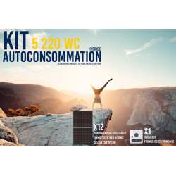 Kit solaire autoconsommation Hybride 4.0 - 5220Wc
