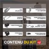 Fixations toiture ardoises - K2 Systems - Kit pour 6 panneaux