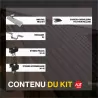 Kit fixations bac acier 16 panneaux