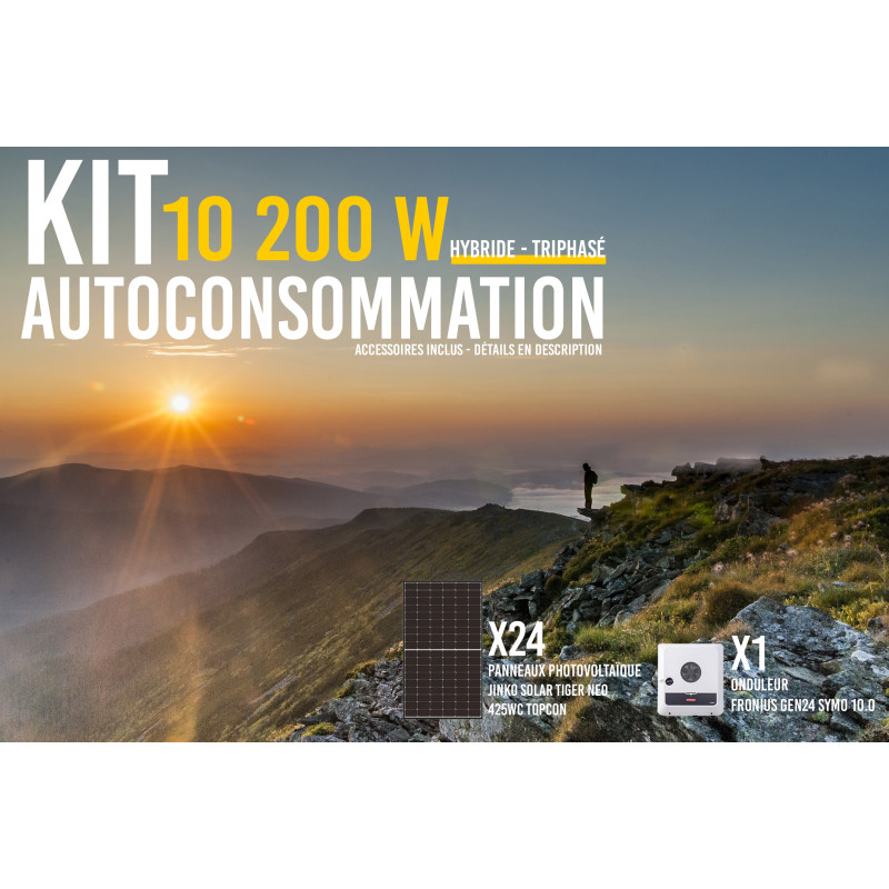 Kit Solaire 10kW triphasé Autoconsommation - HUAWEI AP5-Pack  2053-defaultCombination