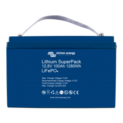 Batterie Lithium - Victron Energy  SuperPack 12,8V/100Ah haut courant