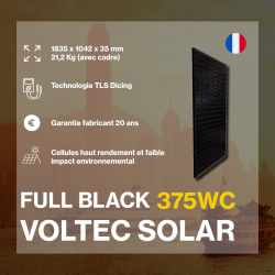 Kit solaire autoconsommation français - 4500Wc - Voltec Solar