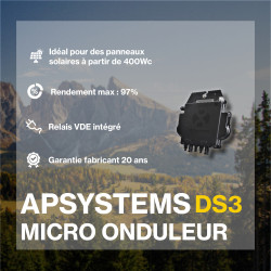 Kit solaire autoconsommation TOPCon 5280Wc - TRINA Vertex S+ - passerelle incluse