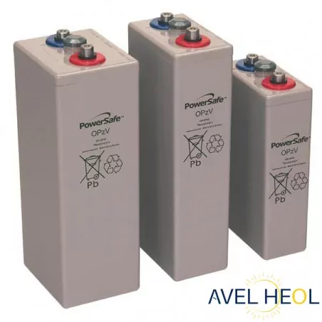 Batterie solaire Gel étanche - 2V 940Ah - Enersys Powersafe 8 OPzV 800