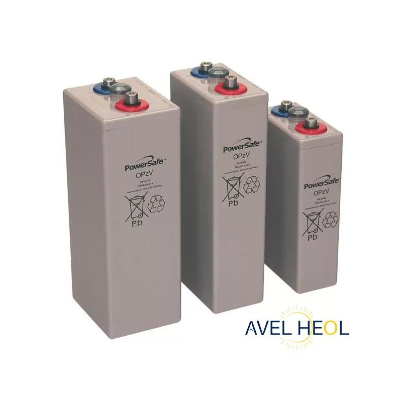 Batterie solaire Gel étanche - 2V 265Ah - Enersys Powersafe 5 OPzV 250 Batterie solaire Gel étanche - 2V 265Ah - Enersys Powersafe 5 OPzV 250