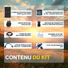 Kit solaire autoconsommation PREMIUM 1800Wc - passerelle incluse