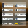 Kit solaire autoconsommation bi-verre bi-facial DENIM 5740 Wc - passerelle incluse