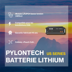 Pack solaire anti coupure - Pylontech Victron Multiplus