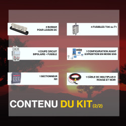 Kit solaire anti coupure 7.2kWc  - Pylontech Victron Multiplus