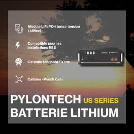 Kit solaire 3.6kWc avec batteries  - Victron Easy Solar - Pylontech