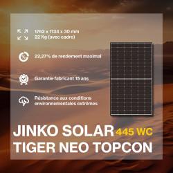 Kit solaire avec batteries 1.78kWc  - Pylontech Victron Multiplus