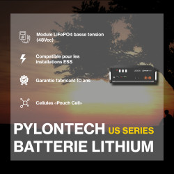 Kit solaire avec batteries 3.56kWc  - Pylontech Victron Multiplus