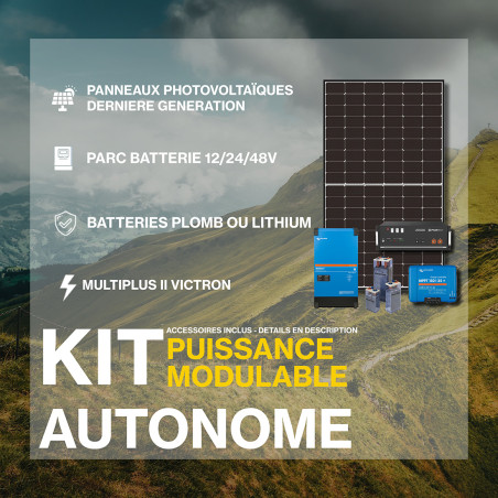 Kit solaire autonome sur mesure