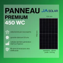 Kit solaire autoconsommation Hybride 4.0 - 4500Wc Premium