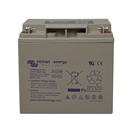 Batterie Victron Energy - 12V/22Ah AGM Deep Cycle