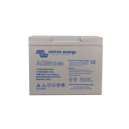 Batterie AGM Victron Energy - 12V/60Ah  AGM Super Cycle (M5)