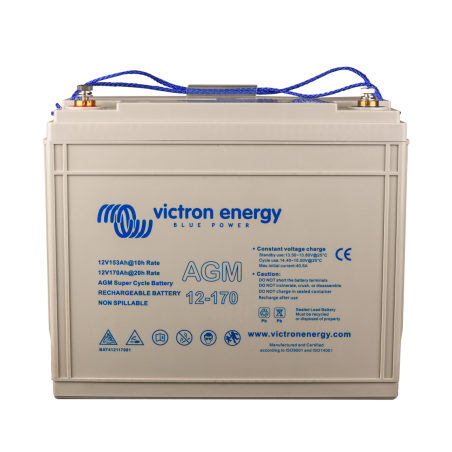 Batterie AGM Victron Energy - 12V/170Ah AGM Super Cycle (M8)