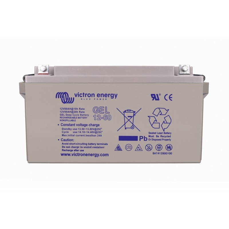 Batterie GEL Victron Energy - 12V/60Ah Gel Deep Cycle