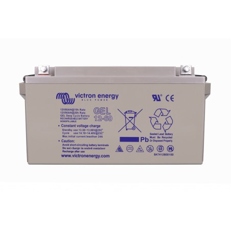 Batterie GEL Victron Energy - 12V/60Ah Gel Deep Cycle