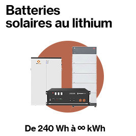 Batterie solaire Lithium