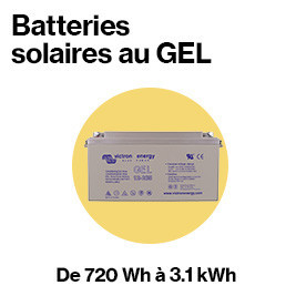 Batterie solaire gel